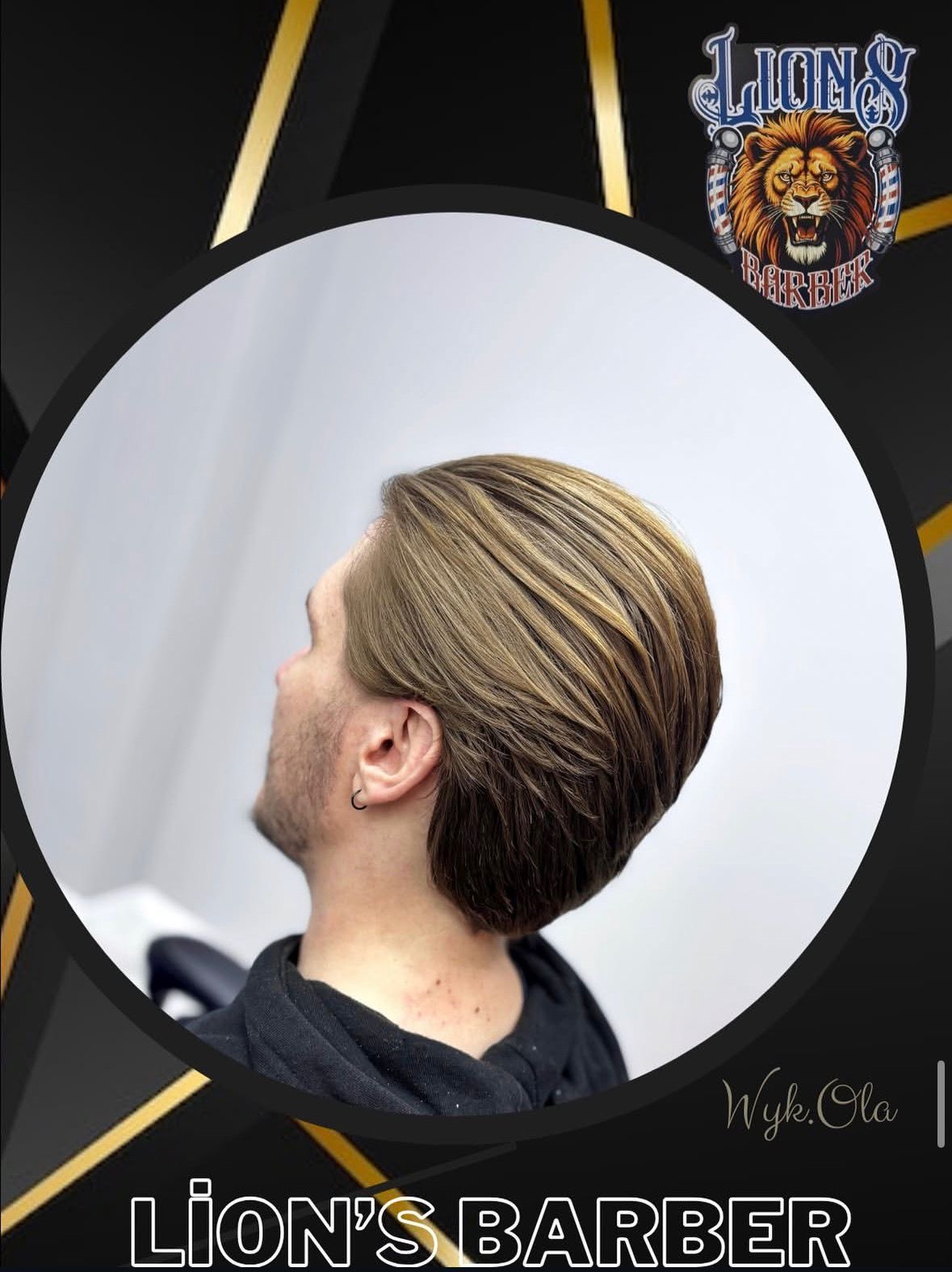 Fryzura premium Lion’s Barber 4