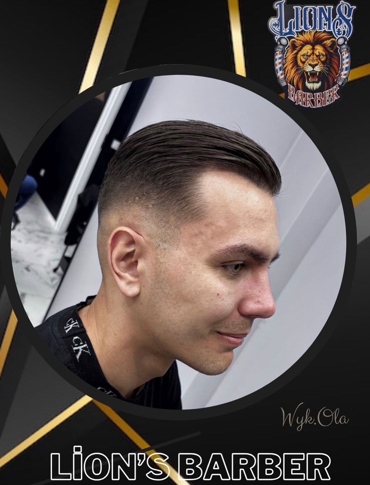 Fryzura premium Lion’s Barber 1