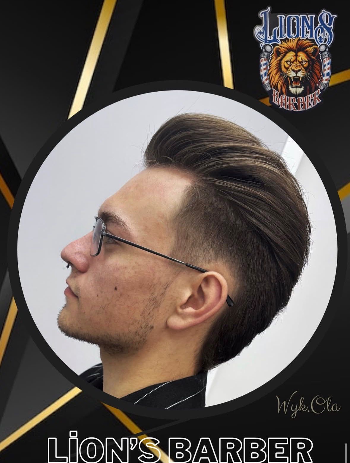 Fryzura premium Lion’s Barber 3